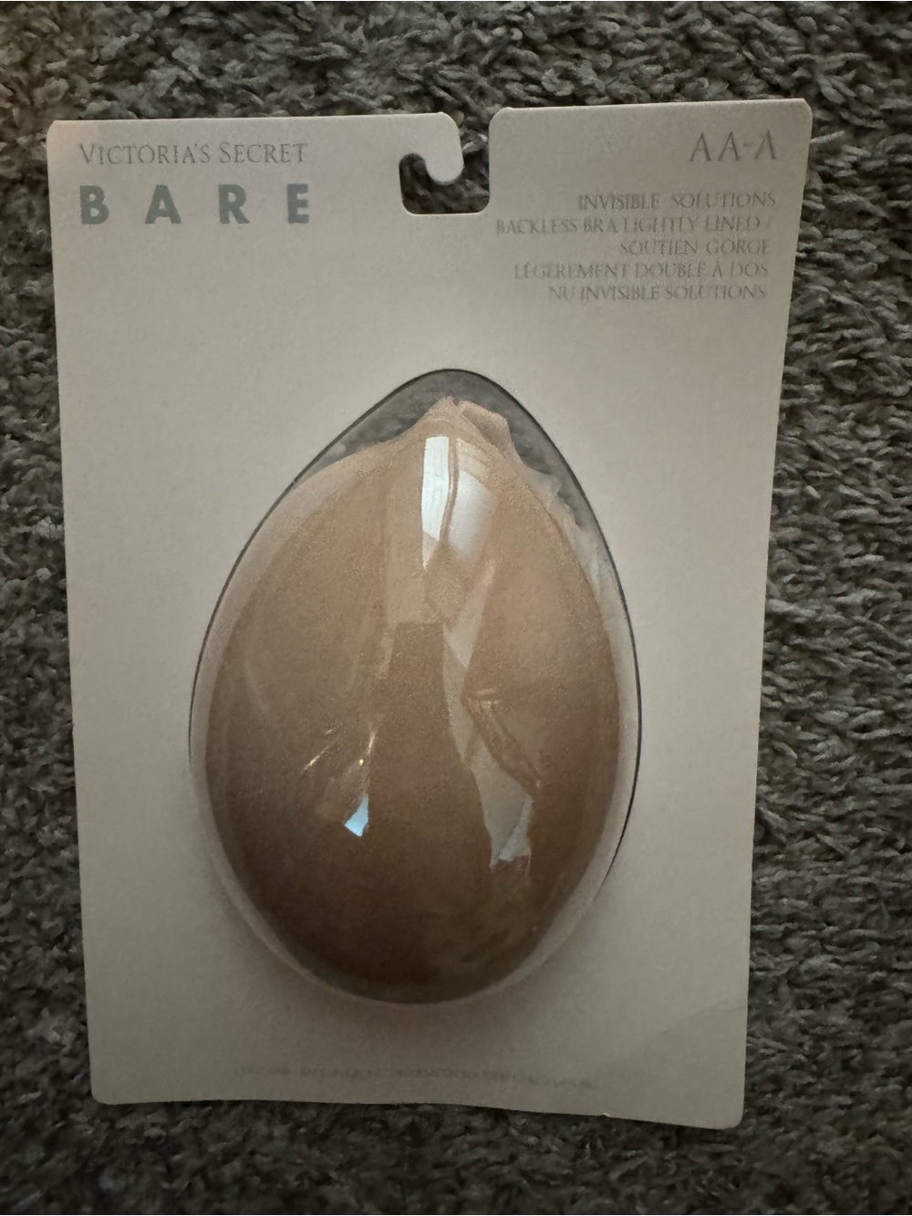 Victoria's Secret Nude Bare Adhesive Bra Cups Size 32AA